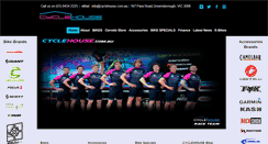 Desktop Screenshot of cyclehouse.com.au